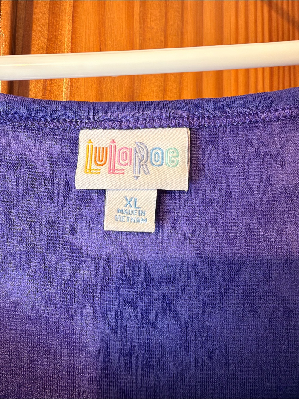 LuLaRoe XL Deep Purple Women's Dress with unicorns